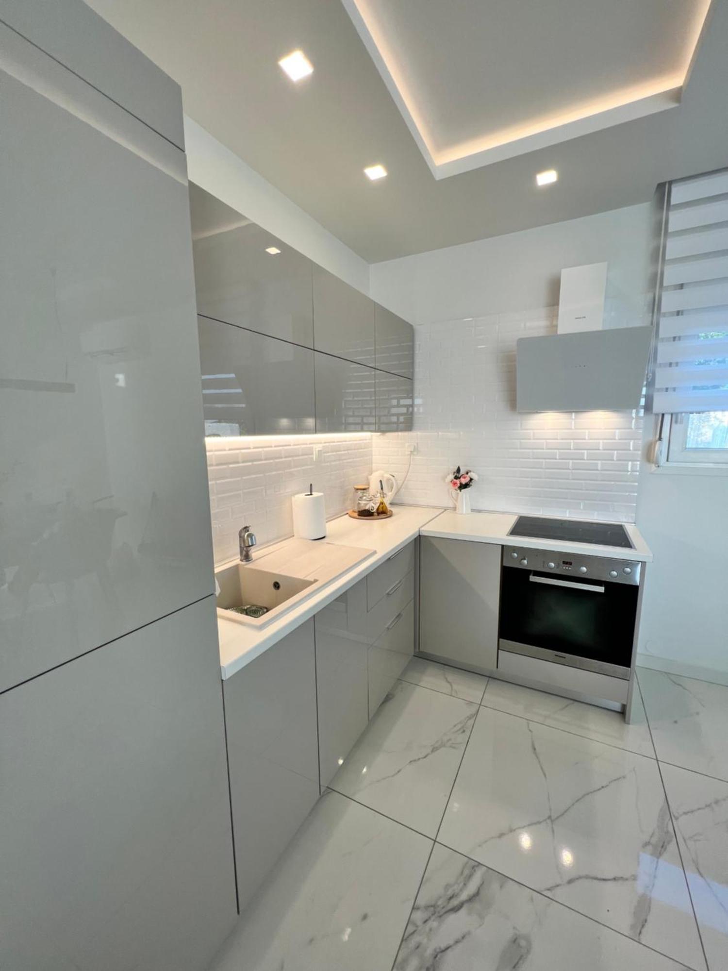 Beachfront Villa Athina Vergia Bagian luar foto